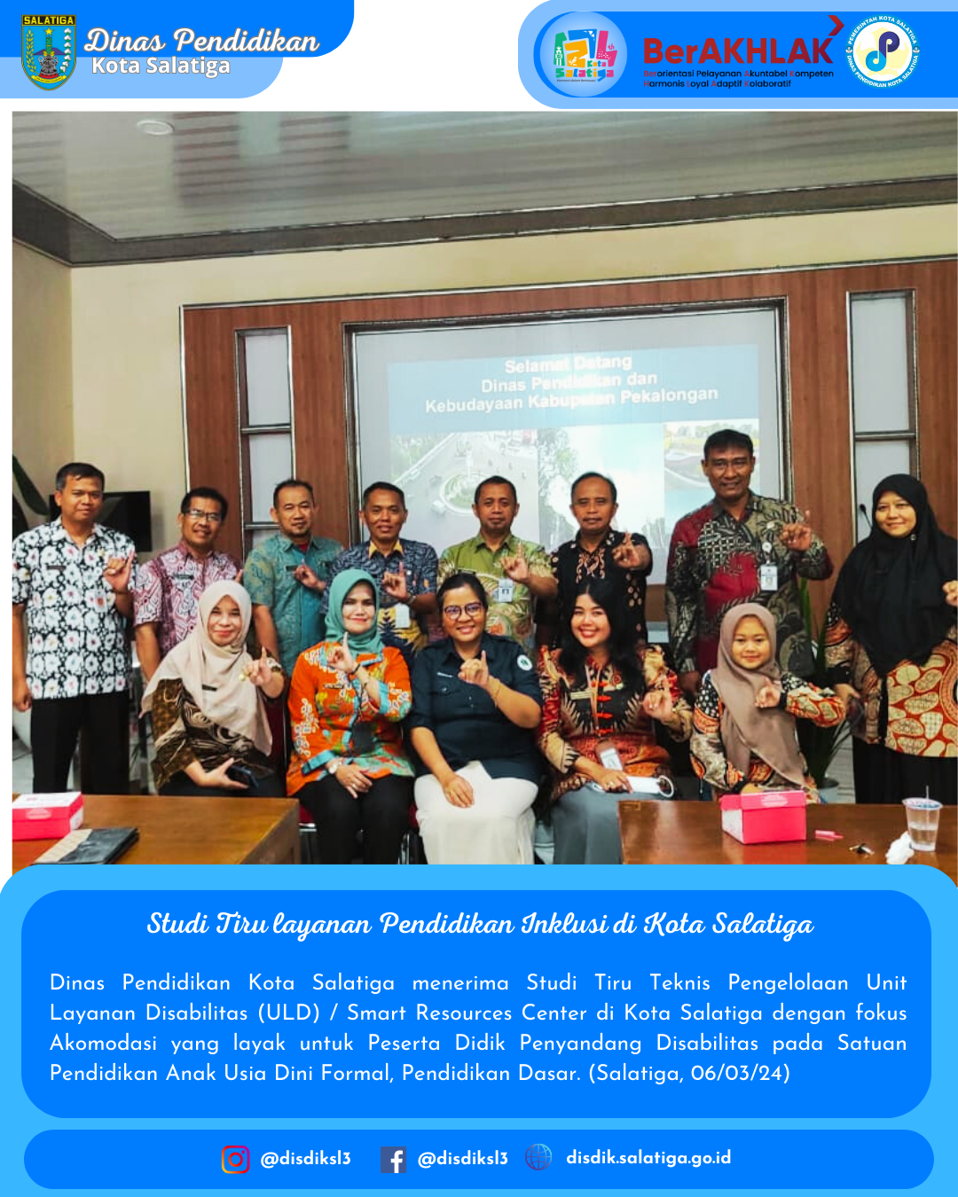 Studi Tiru layanan Pendidikan Inklusi di Kota Salatiga